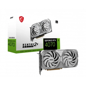 Msi RTX 4070 Ventus 2X White 12G OC 12GB 192Bit GDDR6X Ekran Kartı