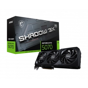 Msi RTX 5070 Shadow 3x OC 12G G5070-12S3C 192Bit GDDR7 12GB Ekran Kartı