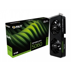 Palit RTX 5060 Dual NE75060019P1-GB2063D 128 Bit GDDR7 8 GB Ekran Kartı