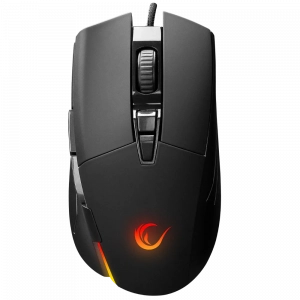 RAMPAGE SMX-52 BROKER USB SİYAH RGB IŞIKLI 7200 DPİ GAMİNG OYUNCU MOUSE