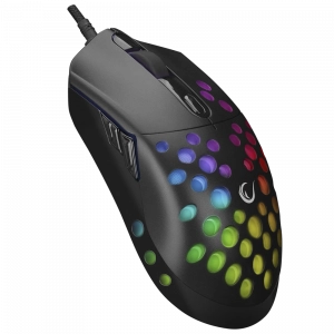 Rampage SMX-R66 Rocket Ultra Hafif RGB 12000Dpi USB Gaming Oyuncu Mouse Siyah