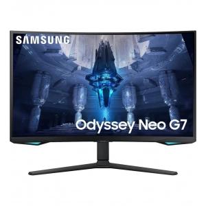 Samsung Odyssey Neo G7 LS32BG750NPXUF 32 165Hz 1Ms 4K UHD Quantum Mini-Led Pivot Curved Gaming Monitör