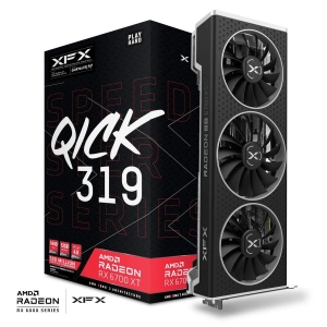 XFX RX 6700 XT SpeedSter Qick 319 Black RX-67XTYPBDP 12GB 192Bit GDDR6 Ekran Kartı