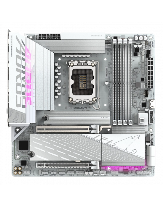 Gigabyte B860M Aorus Elite WIFI6E Ice Intel LGA1851 DDR5 Micro ATX Anakart