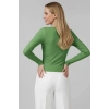 Çıtçıt Detaylı Bluz Yeşil T4343