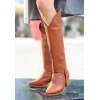 Milla Taba Cilt Tak Çıkar Topuklu Bot Ve Çizme