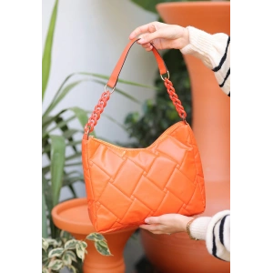 Elien Turuncu Cilt Çanta