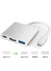 Corcoz 3in1 Macbook Uyumlu 4k Type C Usb 3.0 Hub Hdmi - CZ87