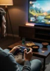 Bluetooth Kablosuz Gamepad – Ergonomik Tutuş, Hassas Analog Joystick, PC & Mobil Uyumlu Oyun Kolu
