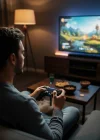 Bluetooth Kablosuz Gamepad – Ergonomik Tutuş, Hassas Analog Joystick, PC & Mobil Uyumlu Oyun Kolu