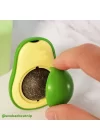 Phipcase Avokado Kedi Çimi Kedi Oyuncağı Yalama Topu Doğal Kedi Nanesi 360 Derece Dönen Sağlıklı Top - PH046