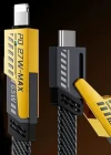 Corcoz® 4in1 65W Hızlı Şarj Kablosu – Type-C to USB-A + Type-C to Lightning, 27W PD Destekli Çoklu Şarj Kablo