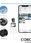 Corcoz Lightning To Sd Card Camera Reader Kablo Iphone Sd Micro Okuyucu Kablo Adaptör - CZ54