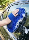 Corcoz® Mikrofiber Oto Yıkama Eldiveni – Kalın Süngerli Araç Temizleme Bezi, Araba Yıkama Eldiveni