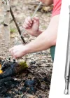 Corcoz®  Teleskopik Ateş Başlatıcı Outdoor Üfleme Borusu 63 Cm