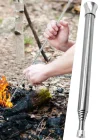 Corcoz®  Teleskopik Ateş Başlatıcı Outdoor Üfleme Borusu 63 Cm