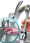Corcoz® Turbo Flex 2 Aşamalı Plastik Esnek Musluk Başlığı Pratik Tak Kullan