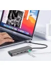 Corcoz Type C to Usb 3.0 PD Çoklayıcı 60W Şarj Adaptörü USB-C Çoklayıcı Çevirici - CZ80
