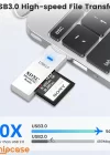 Phipcase Tf Usb Kart Okuyucu Bellek Usb 3.0 Mikro Sd Kart Usb Adapter Çevirici - PH019