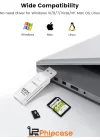 Phipcase Tf Usb Kart Okuyucu Bellek Usb 3.0 Mikro Sd Kart Usb Adapter Çevirici - PH019