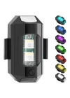 Phipcase Şarjlı Bisiklet Scooter Motosiklet İçin Mini Çakar Led Lamba - PH025