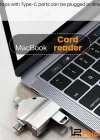Phipcase Lightning - Type-c - Micro To Usb 3.0 SD Micro SD Bellek Okuyucu Adaptör - PH014