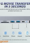 Phipcase 6IN1 Type-C To USB 3.0 Sd Tf 4K HD HDMI Pd Kart Okuyucu Çevirici Dönüştürücü Adaptör - PH011