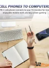 Phipcase 6IN1 Type-C To USB 3.0 Sd Tf 4K HD HDMI Pd Kart Okuyucu Çevirici Dönüştürücü Adaptör - PH011