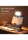 Phipcase Telefon, Tablet ve Laptop Uyumlu 3 Renkli Selfie Işığı Tiktok Selfie ve Video İçin Şarjlı Led Işık - PH044