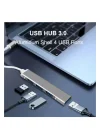 Corcoz Type-C To Usb Hub 4 Port Çoklayıcı Macbook Uyumlu Çoğaltıcı Type C To Usb Converter Hub - CZ77