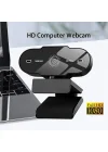 Corcoz A6 Usb Kablolu 1080p Full HD Webcam Canlı Yayın ve Görüntülü Görüşme Kamerası - CZ100