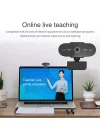 Corcoz A6 Usb Kablolu 1080p Full HD Webcam Canlı Yayın ve Görüntülü Görüşme Kamerası - CZ100