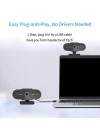 Corcoz A6 Usb Kablolu 1080p Full HD Webcam Canlı Yayın ve Görüntülü Görüşme Kamerası - CZ100