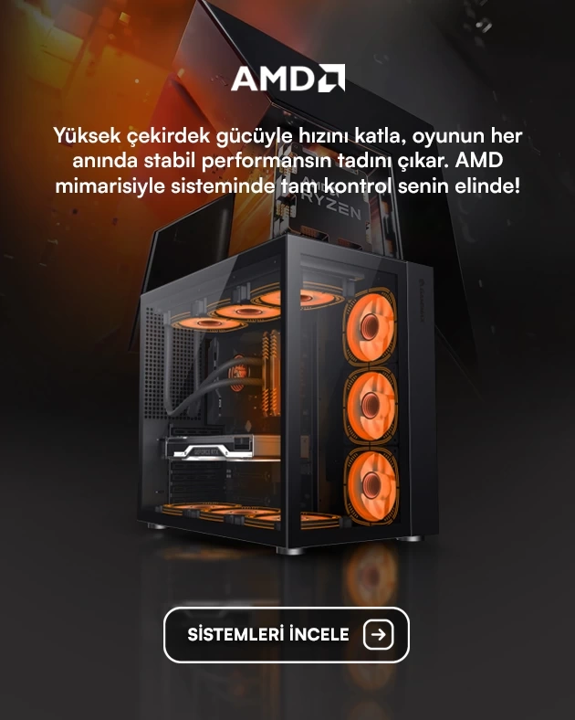 AMD İşlemcili Hazır Sistem