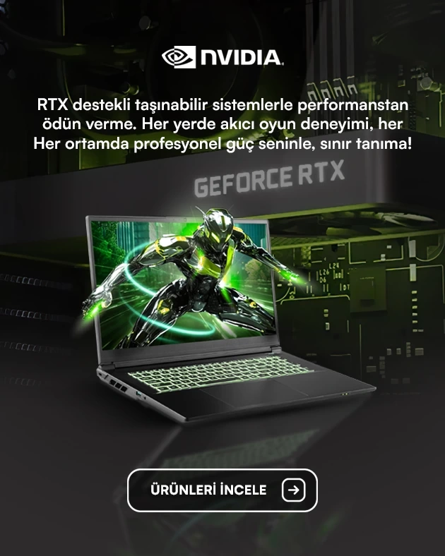 Nvidia Ekran Kartı Gaming Notebook