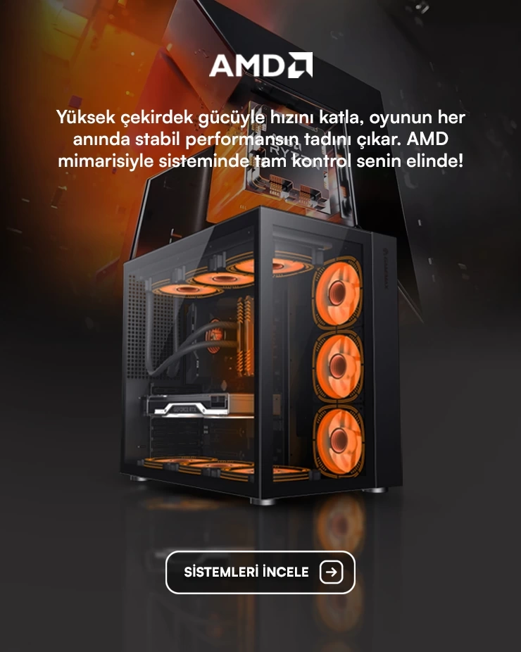 AMD İşlemcili Hazır Sistem