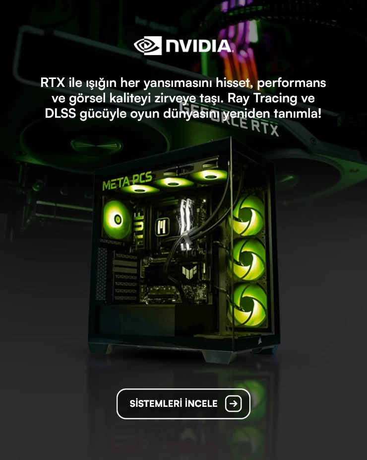 Nvidia Ekran Kartı Hazır Sistem