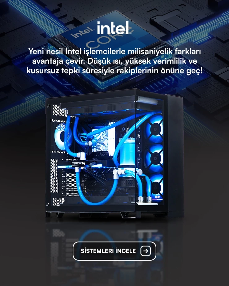 İntel İşlemcili Hazır Sistem