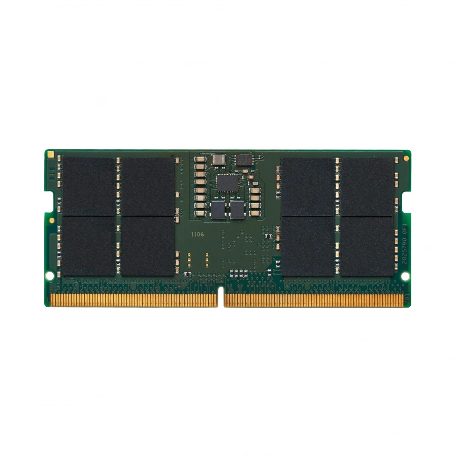 16GB 5600Mhz DDR5 CL46 SODIMM KVR56S46BS8-16 KINGSTON