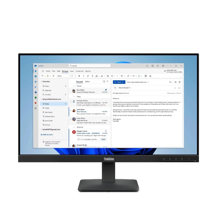 23.8 LENOVO S24-4E WLED 4ms 100Hz HDMI+VGA&nbsp;VESA