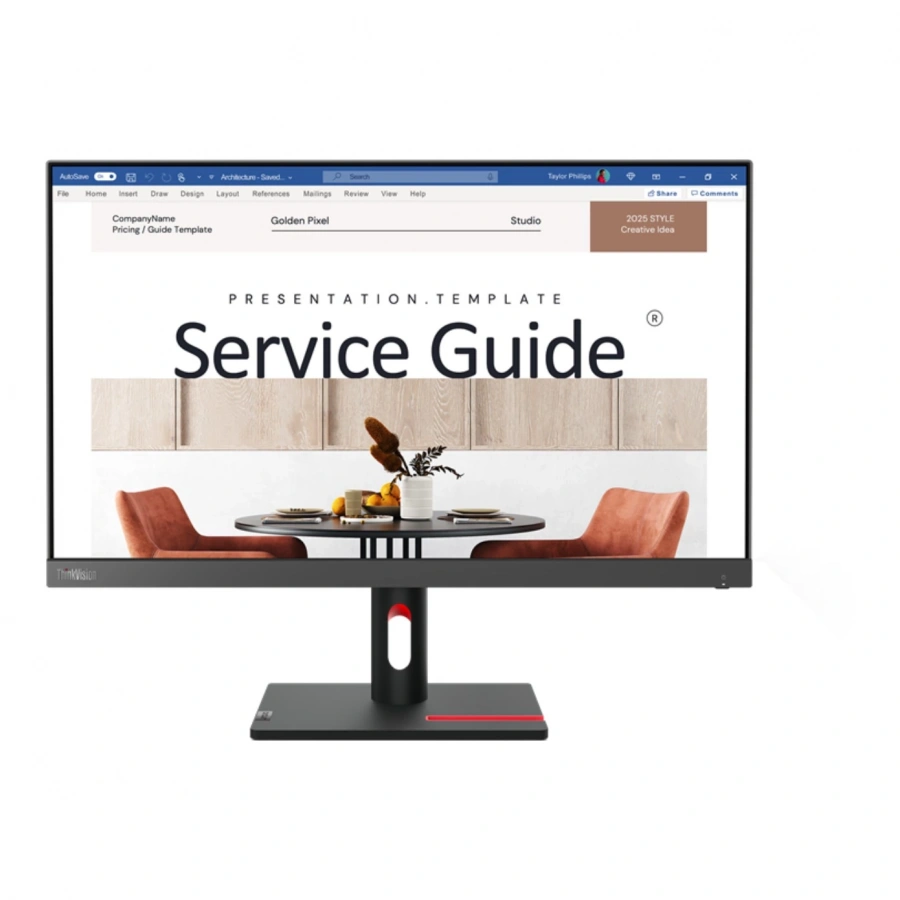 23.8 LENOVO S24i-30 IPS 4ms 100Hz HDMI+VGA&nbsp;VESA
