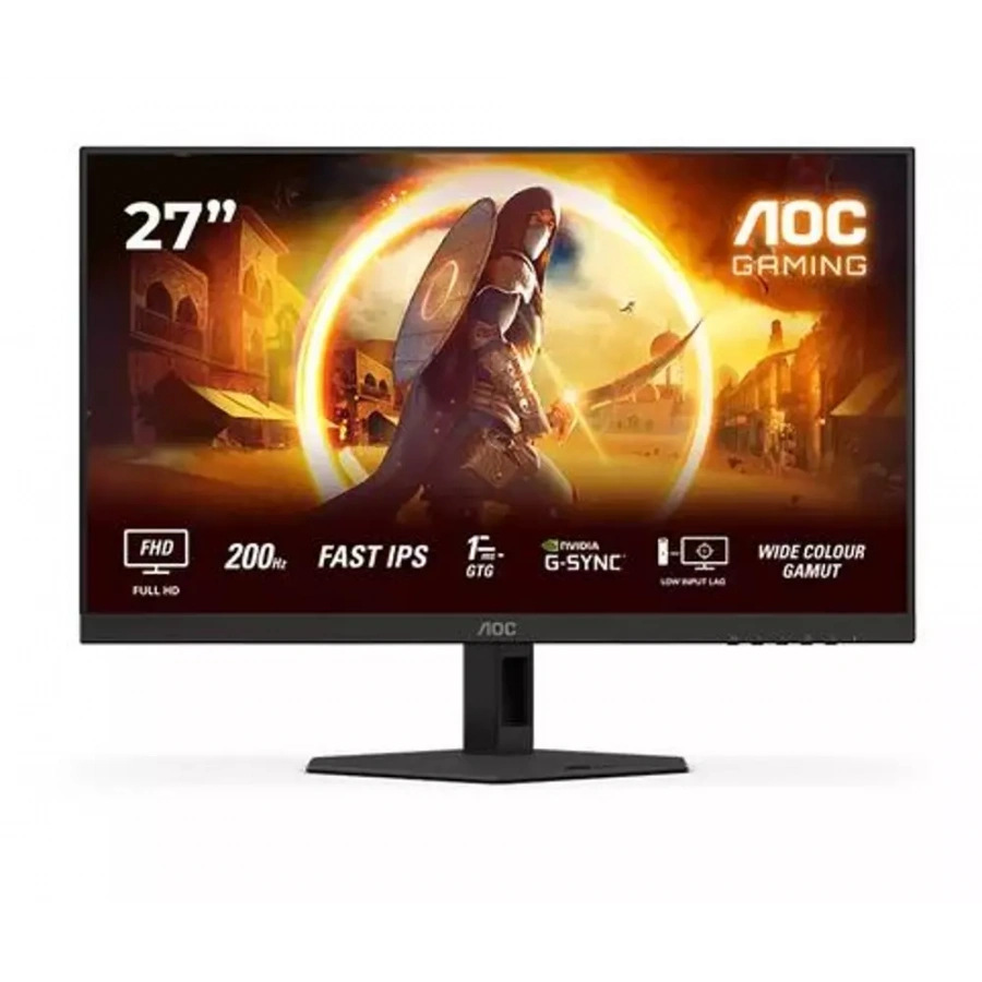 AOC 27G4HRE 27″ 200 Hz 0,3ms Gsync Compt.Fast IPS Oyuncu Monitörü