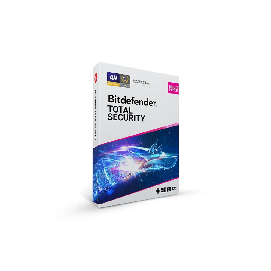 Bitdefender Total Security    5 Kullanıcılı / 1 YIL