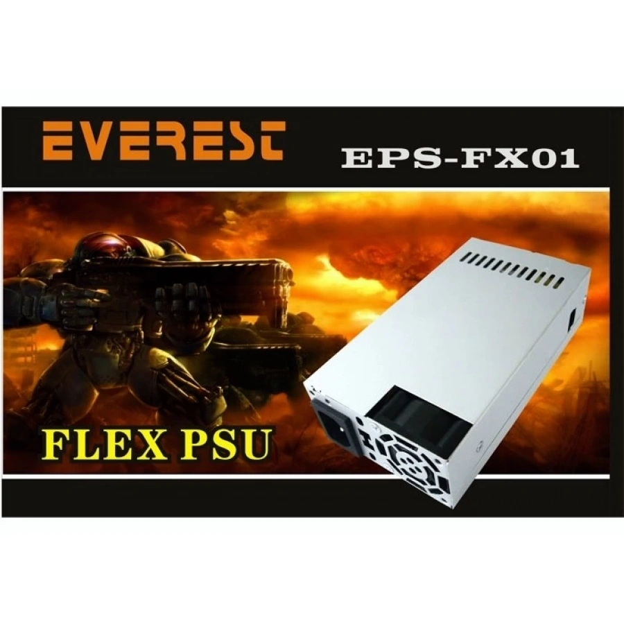 EVEREST EPS-FX01 SLIM 250W 4cm Fan 2 SATA 2 IDE Flex Power Supply