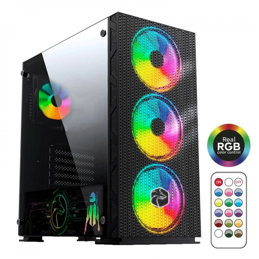 GAMETECH GALAXY MESH ve LED PANEL 3*14CM 1*12CM KUMANDALI KASA