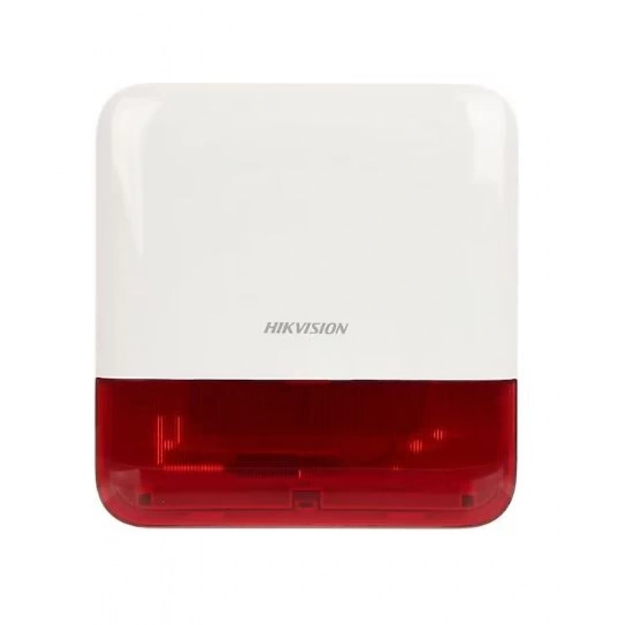 HIKVISION DS-PS1-E-WE HARİCİ TİP KABLOSUZ ALARM SİRENİ (KIRMIZI)