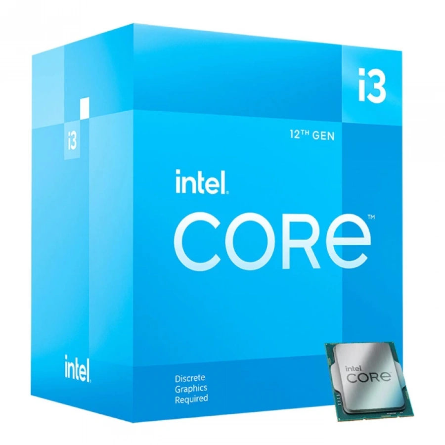 INTEL CORE İ3-12100F 3.30GHz 12MB 1700p 12. NESIL