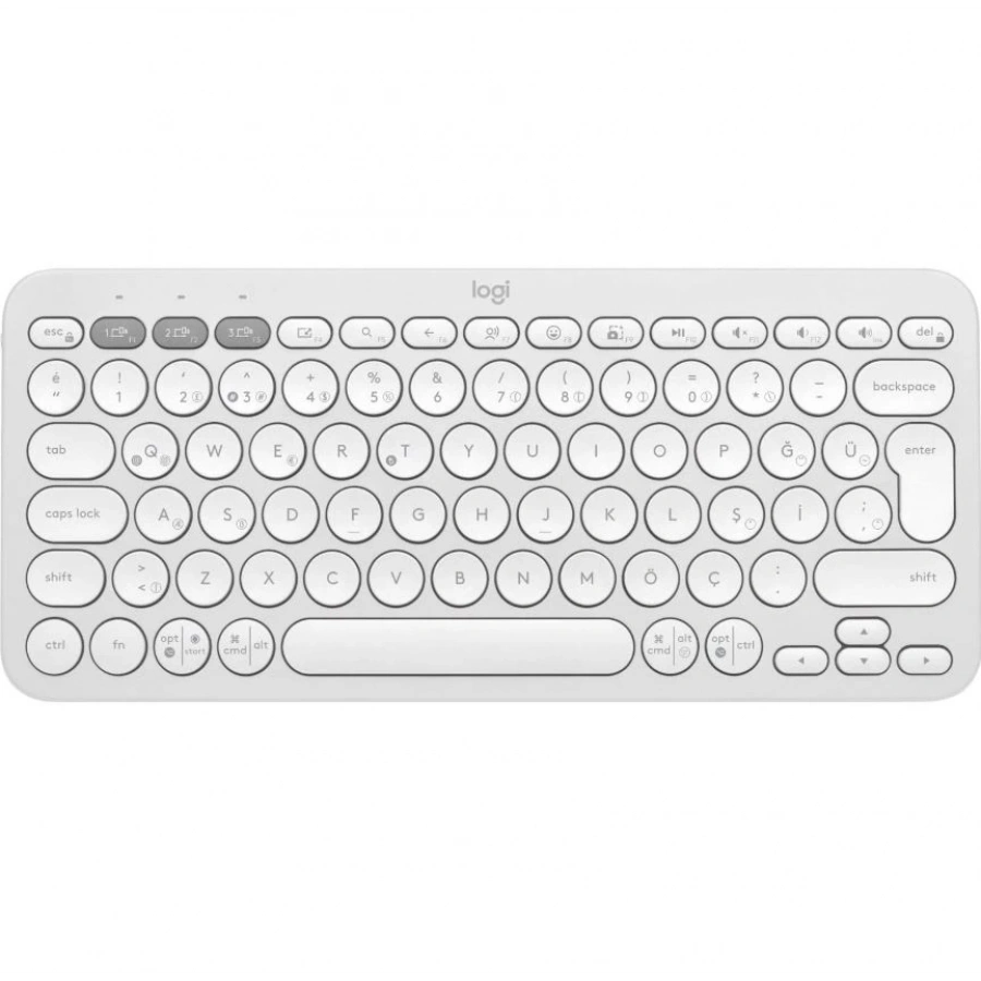 LOGITECH K380S PEBBLE KEYS 2 BEYAZ 920-011860