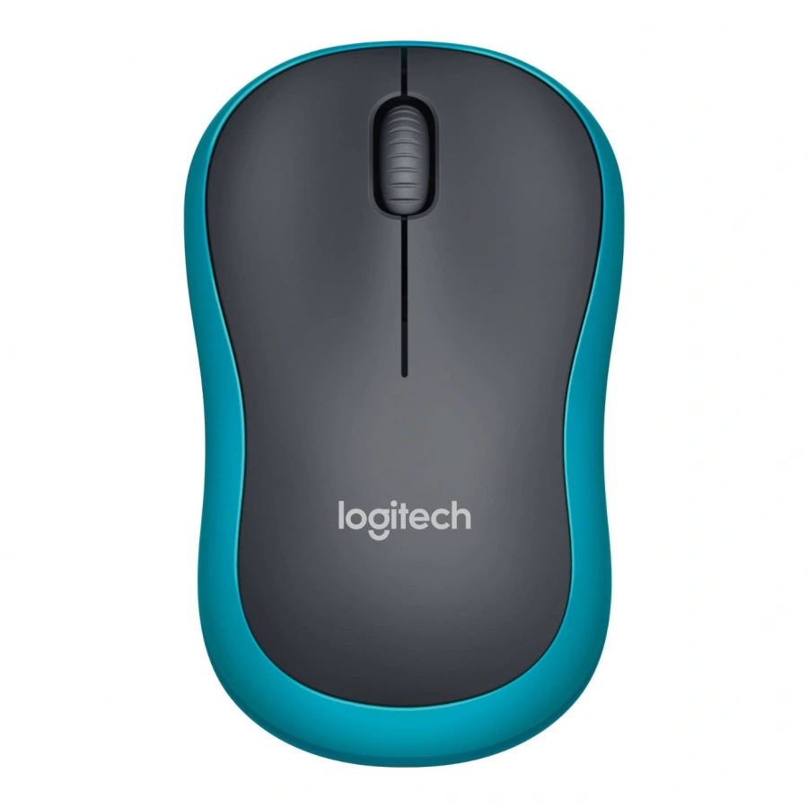 LOGITECH M185 Mavi-Gri Kablosuz Mouse (910-002236)