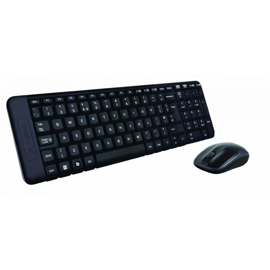LOGITECH MK220 Kablosuz Klavye Mouse Set Siyah (920-003163)